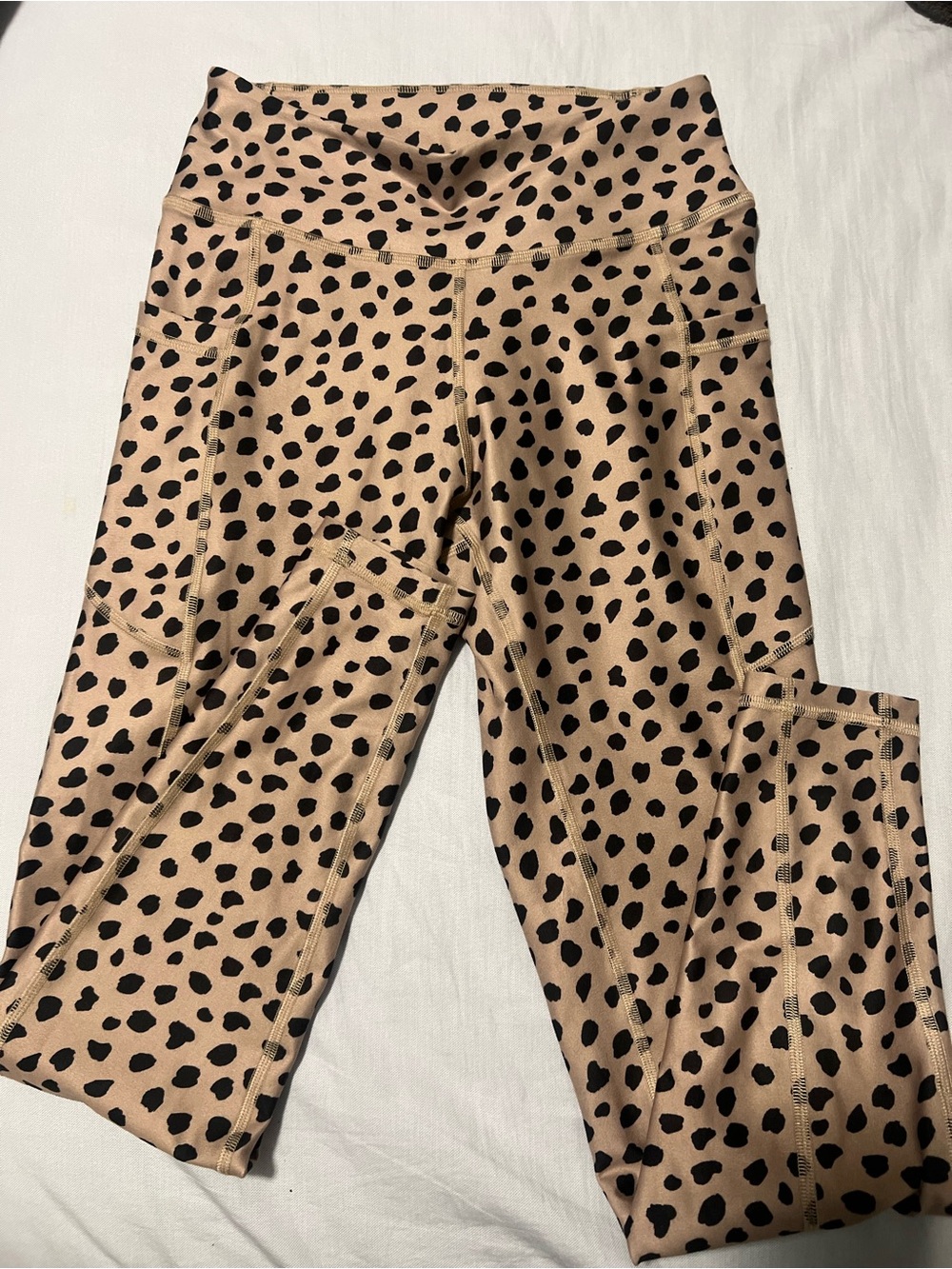 Women’s like new gilly hicks leopard Print Active Leggings